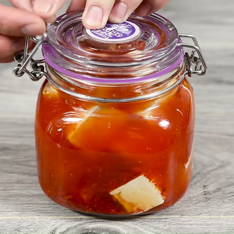 Bước 4 Làm chao đỏ Chao đỏ