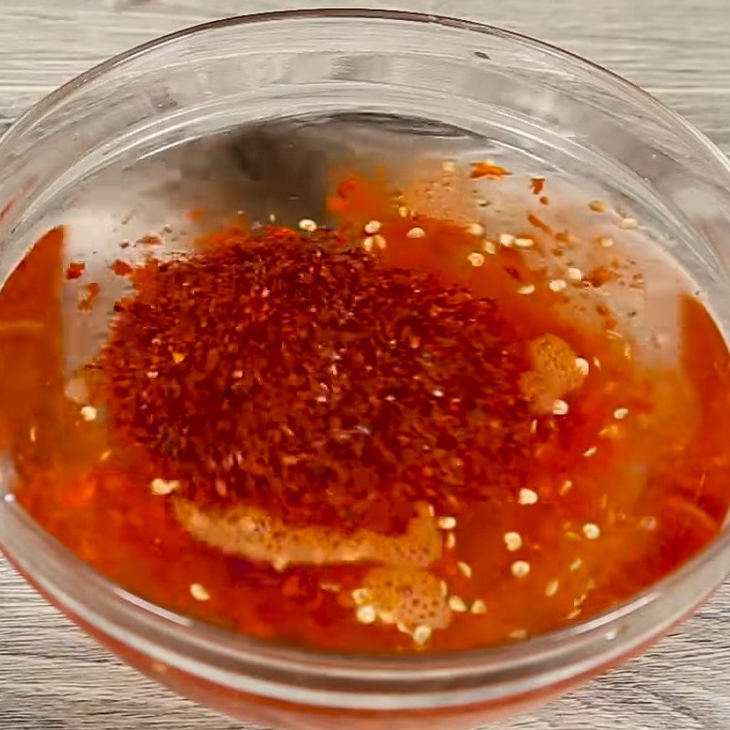 Bước 3 Làm hỗn hợp nước ngâm chao Chao đỏ