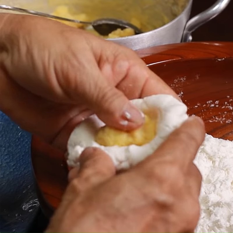 Bước 4 Tạo hình bánh Bánh cam bánh còng tráng đường