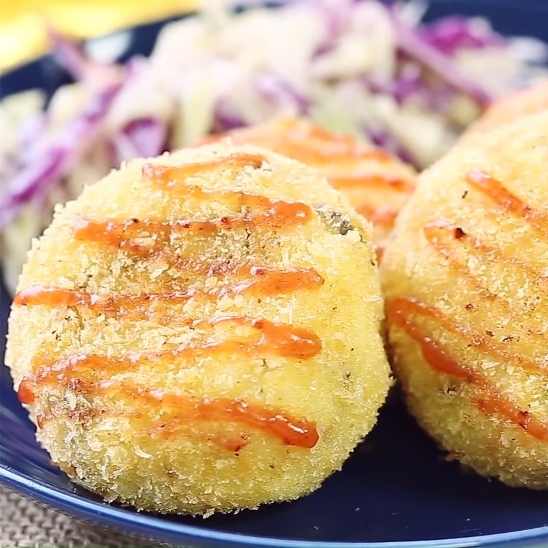 Bước 6 Thành phẩm Bánh khoai tây Korokke phô mai