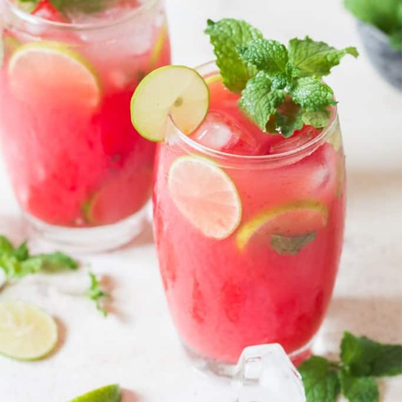 Bước 4 Thành phẩm mojito dưa hấu