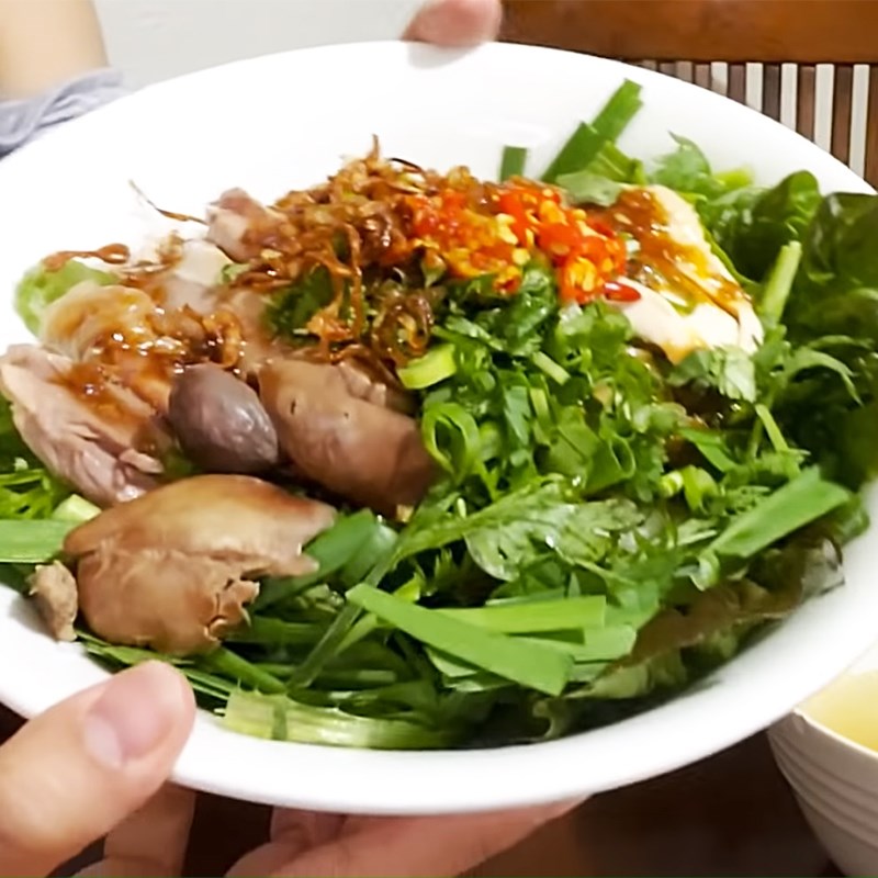 Bước 7 Thành phẩm Hủ tiếu gà trộn