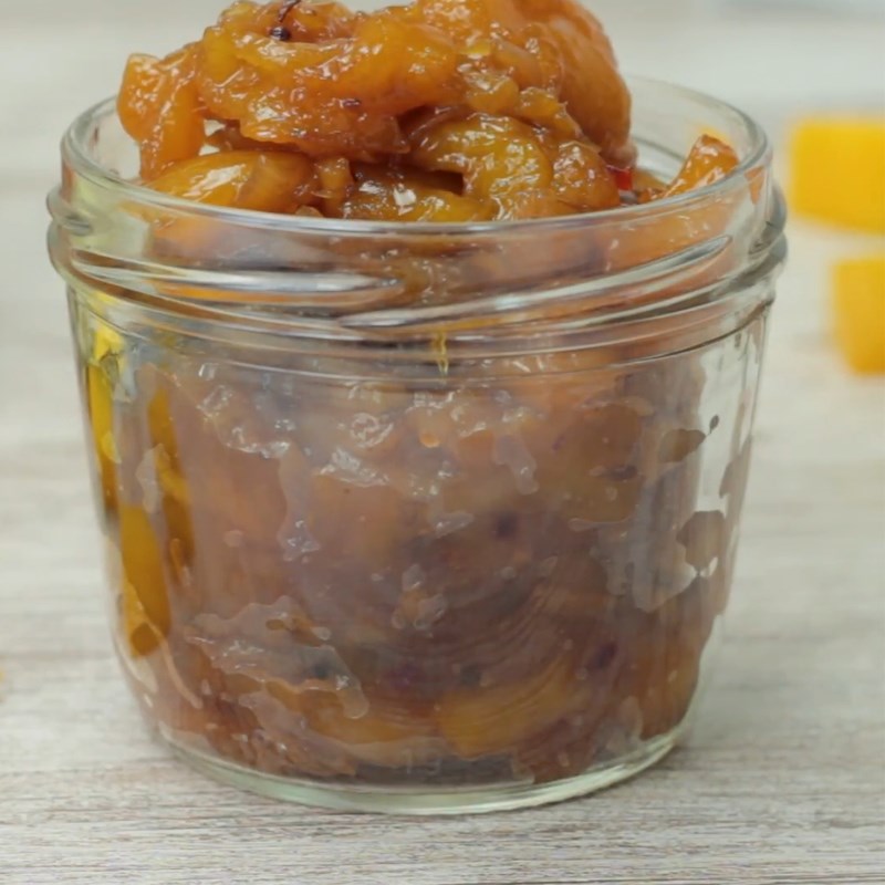 Bước 4 Thành phẩm Mango chutney - chutney xoài