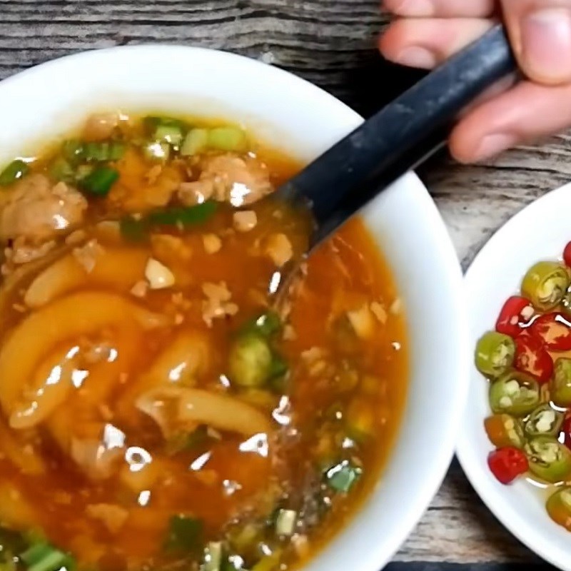 Bước 7 Thành phẩm Bánh canh Nam phổ