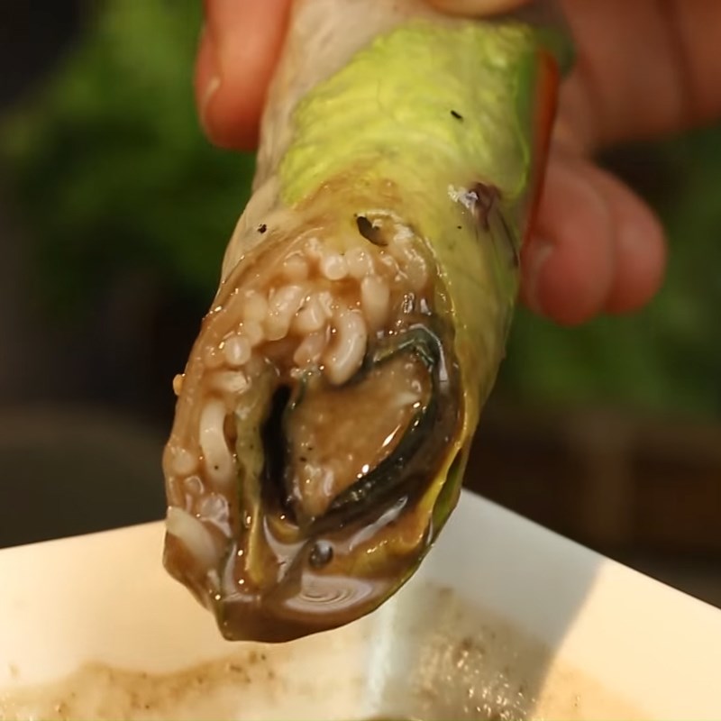Bước 4 Thành phẩm Cá cuốn lá lốt