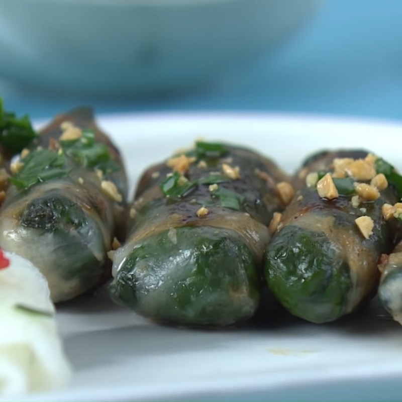 Bước 6 Thành phẩm Ếch cuốn lá lốt