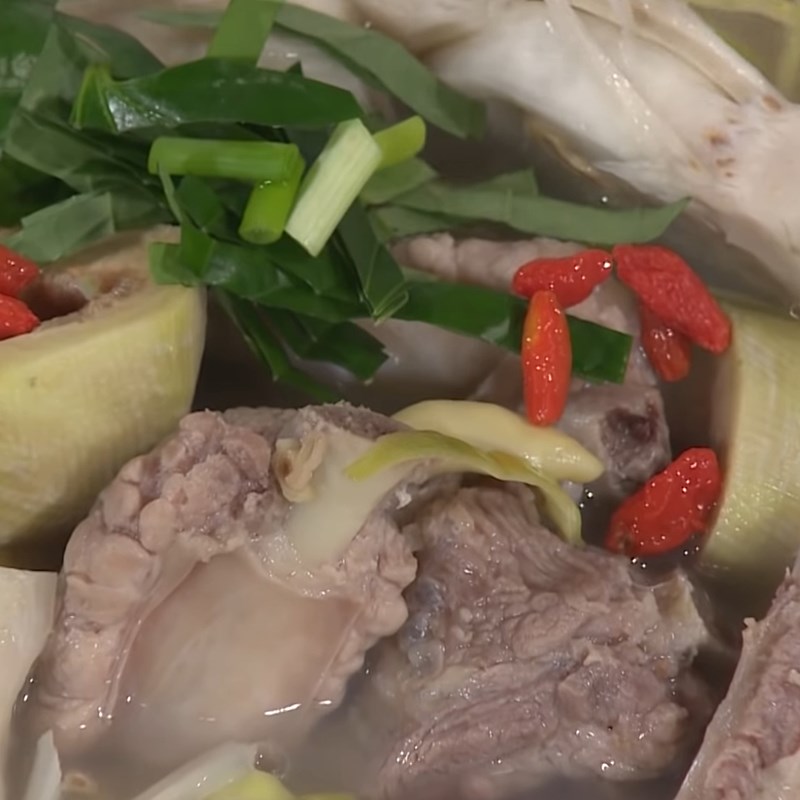 Bước 5 Thành phẩm Canh mít non nấu sườn