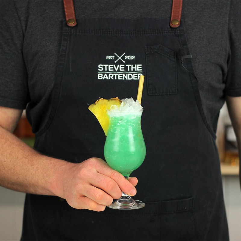 Bước 3 Thành phẩm Cocktail Blue Hawaii