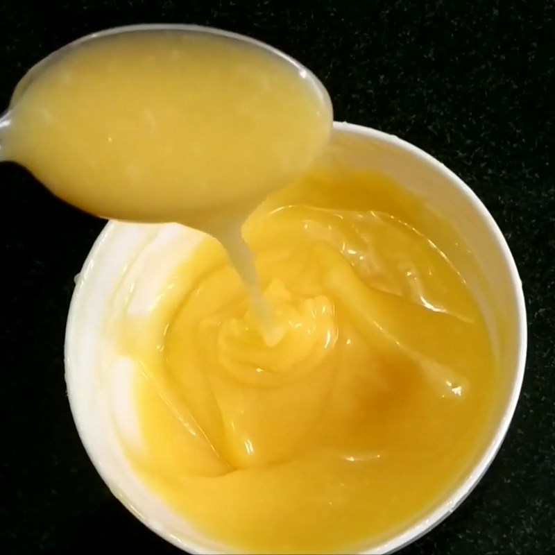 Bước 5 Thành phẩm Sốt dầu trứng chanh leo