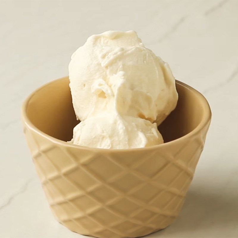 Bước 5 Thành phẩm Kem phô mai - cheese ice cream