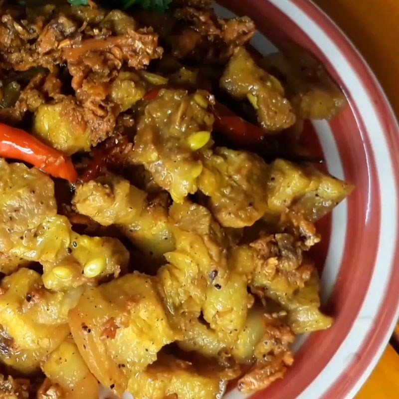 Bước 4 Thành phẩm Thịt kho nghệ