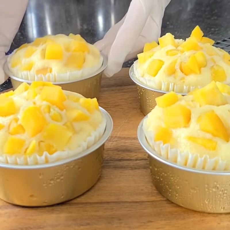 Bước 6 Thành phẩm Bánh cupcake khoai lang sữa đặc