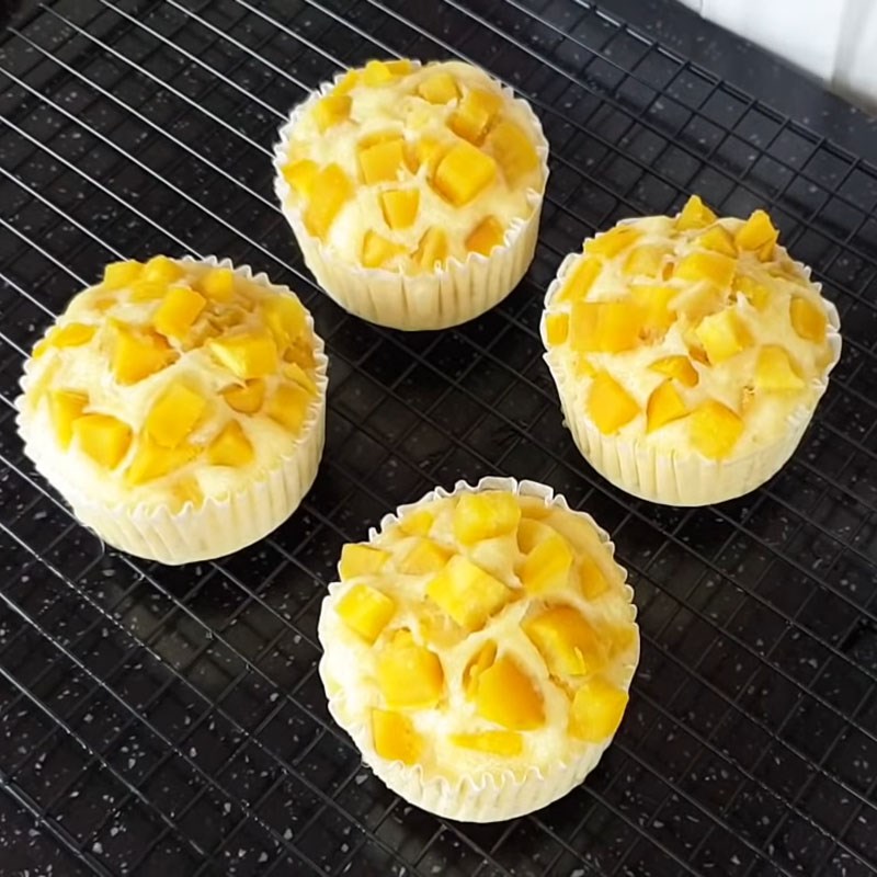 Bước 6 Thành phẩm Bánh cupcake khoai lang sữa đặc