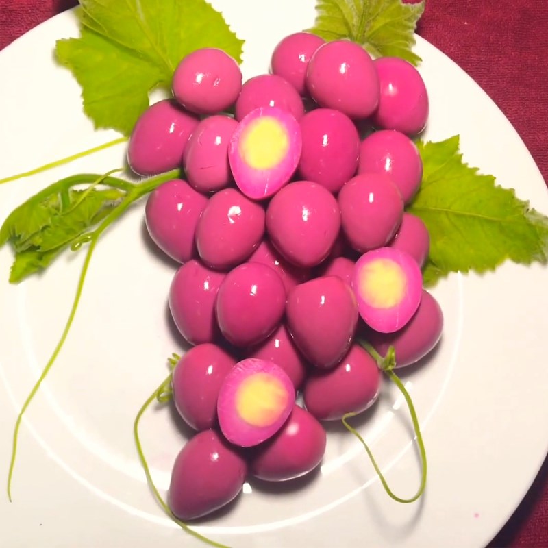 Bước 5 Thành phẩm Trứng cút chùm nho