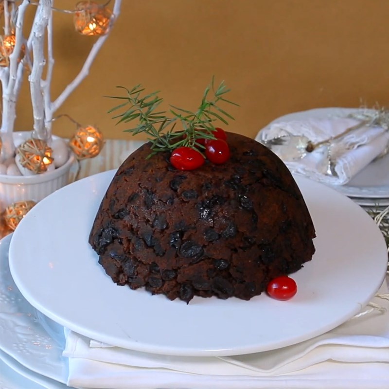 Bước 6 Thành phẩm Christmas Pudding