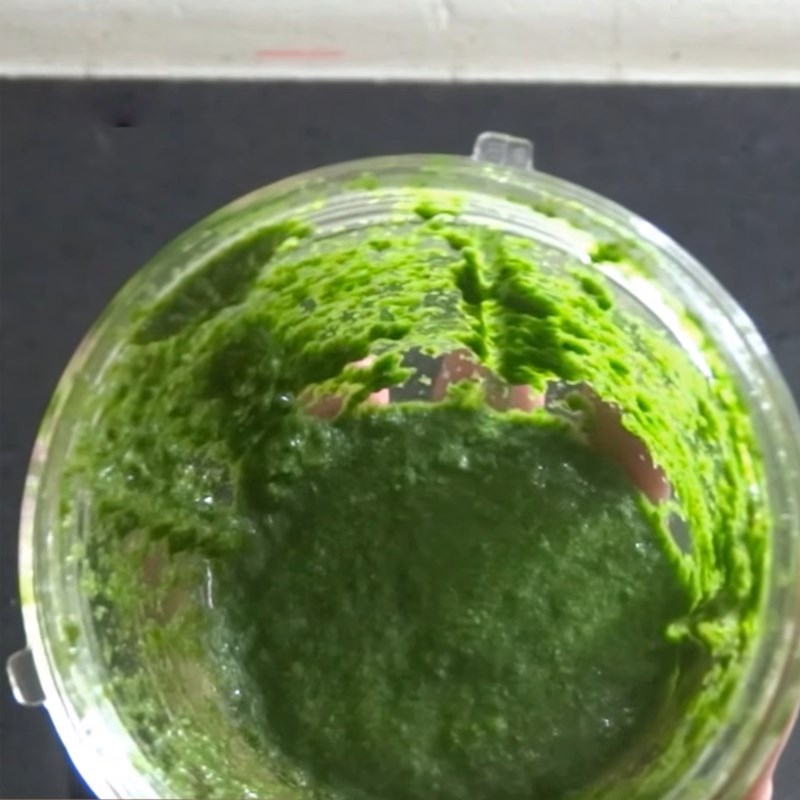 Bước 2 Xay chutney rau mùi Coriander chutney - chutney rau mùi