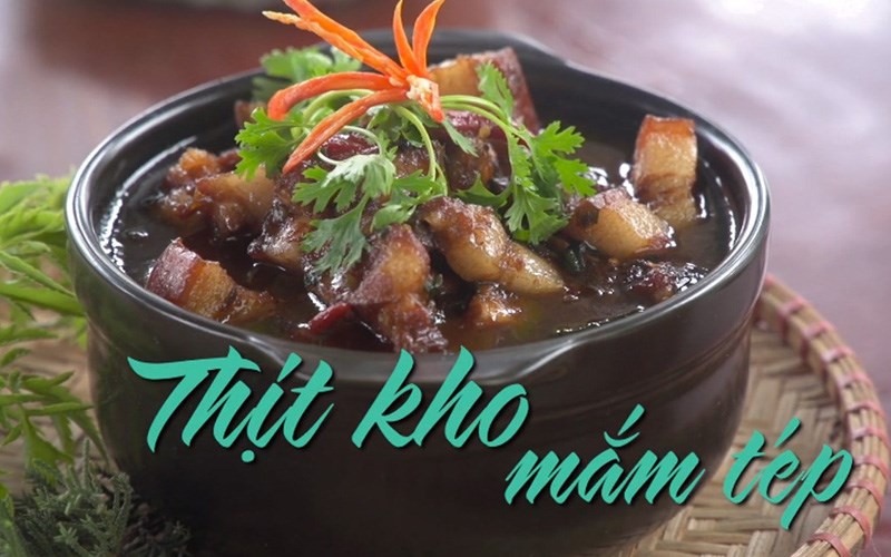 Thịt kho mắm tép