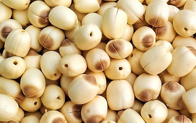 Hình phương pháp bảo vệ hạt sen tươi