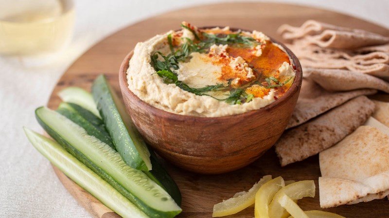 Hummus chứa nhiều chất dinh dưỡng và protein thực vật