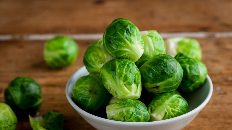 Bắp cải Brussels tốt cho gan