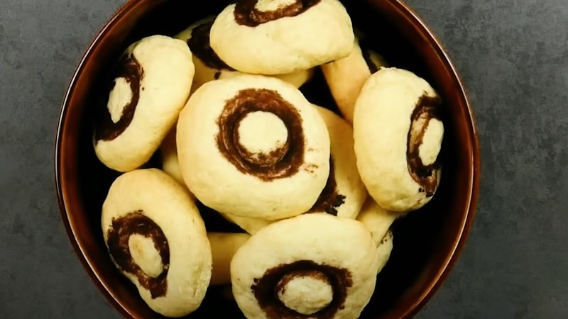 B&aacute;nh quy h&igrave;nh nấm