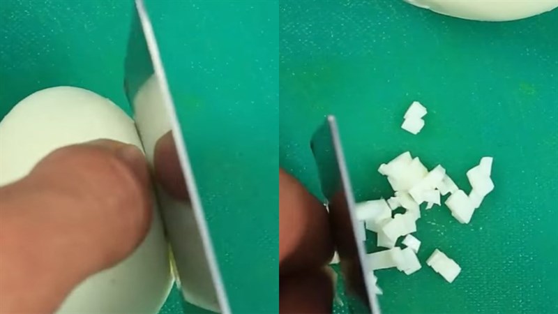 cắt 1 &iacute;t l&ograve;ng trắng