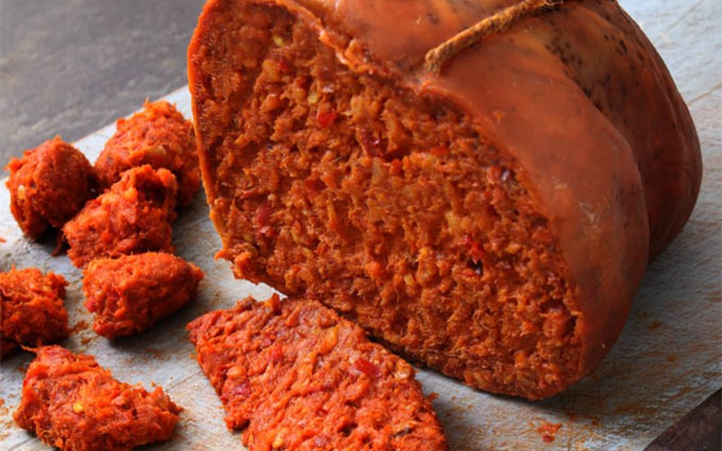 Nduja salami