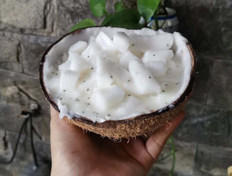 Kem dừa sáp