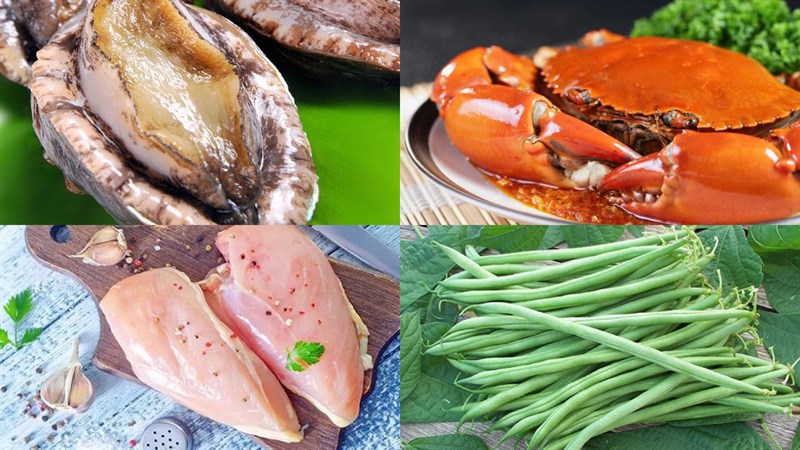 Các nguyên liệu món nạp năng lượng 4 biện pháp làm bếp súp bào ngư