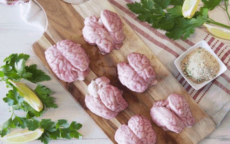 cách chọn mua óc heo