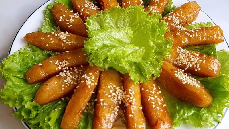 Sườn chay sốt chanh dây