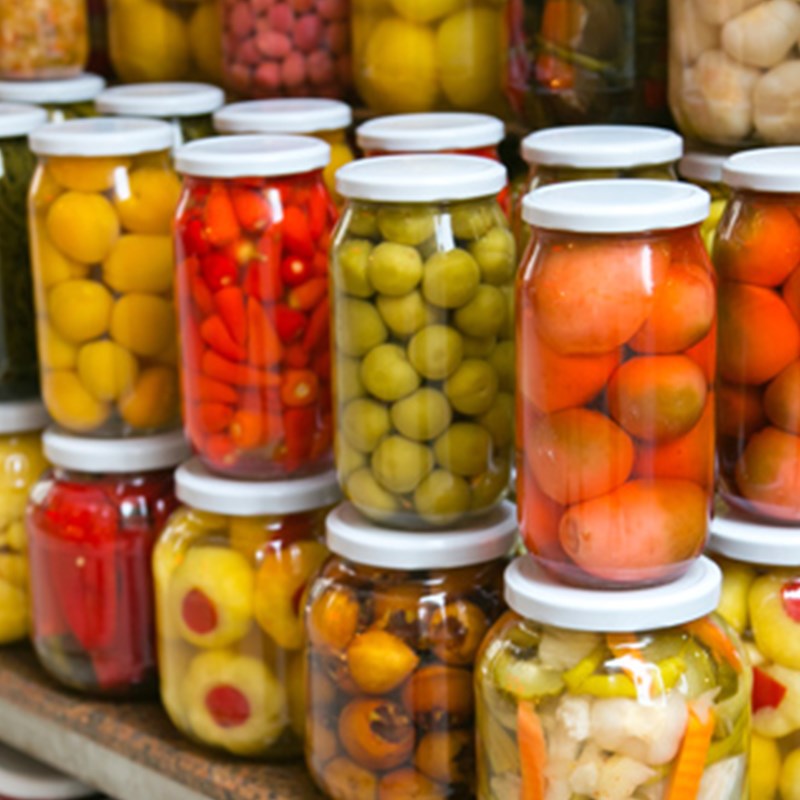 Thông tin dinh dưỡng của rau củ quả đóng hộp