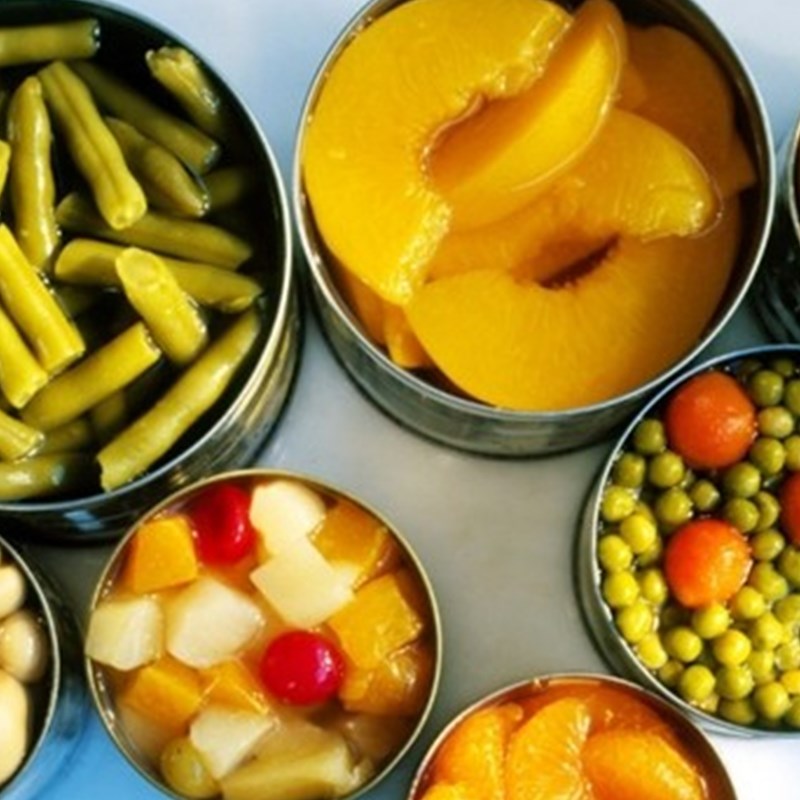 Những điều cần biết về rau củ quả đóng hộp