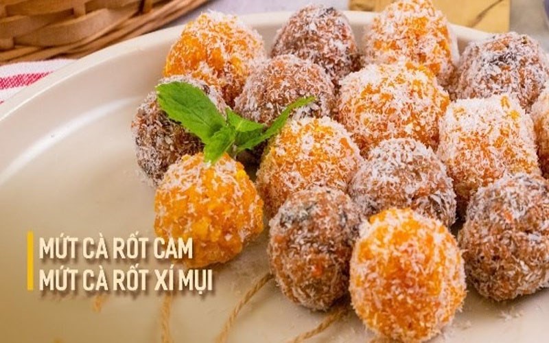 Mứt cà rốt xí muội