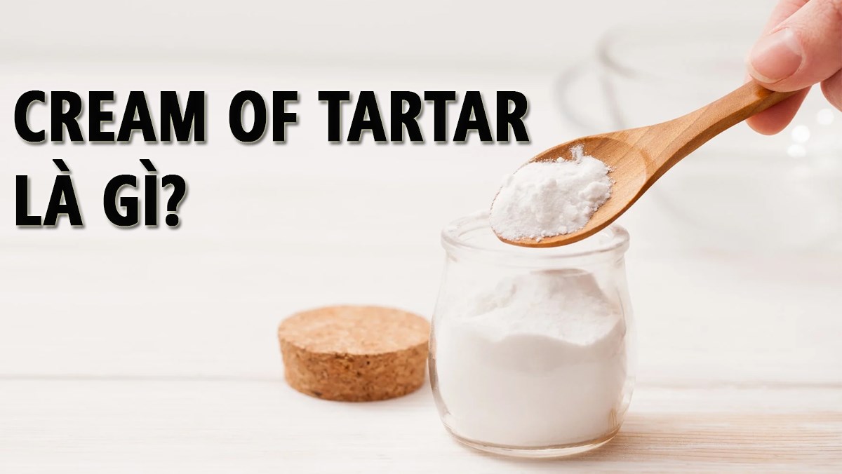 Cream of tartar là gì? Mua ở đâu, có thể thay thế bằng gì trong làm bánh?