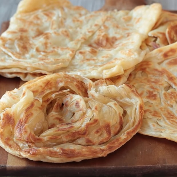 Cách làm bánh roti Malaysia - roti canai béo thơm hấp dẫn dễ làm tại nhà