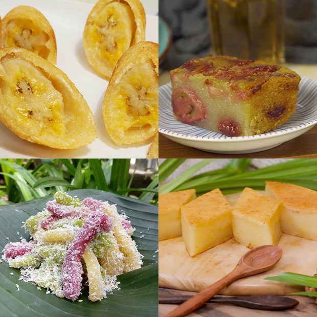 Các món bánh làm cho từ khoai vệ mì - củ sắn