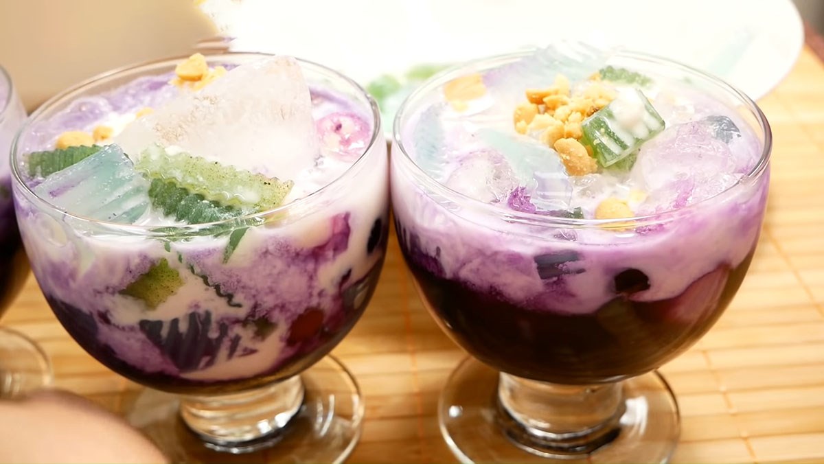 Chè thạch rau câu nước cốt dừa