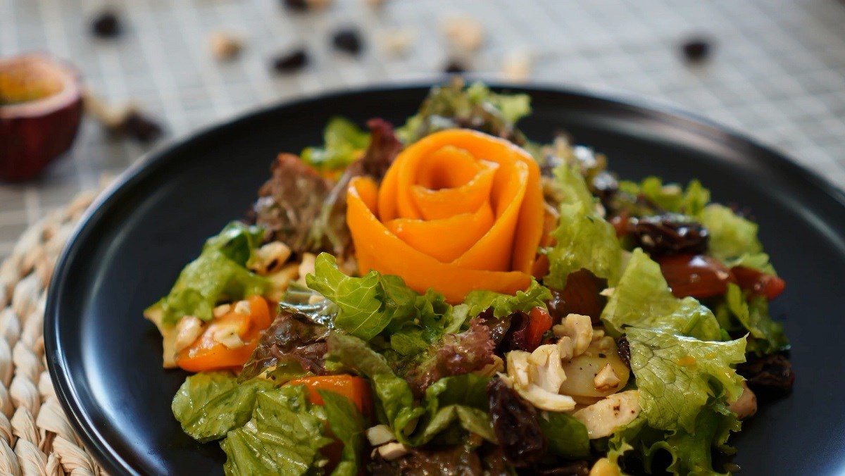 Salad xoài chanh dây