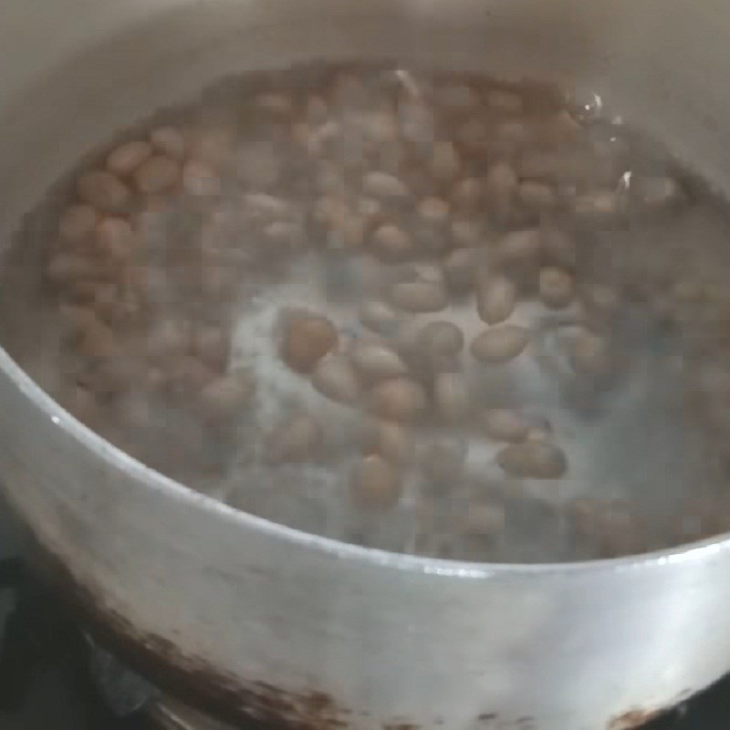 Bước 3 Nấu chè Chè khoai lang bí đỏ