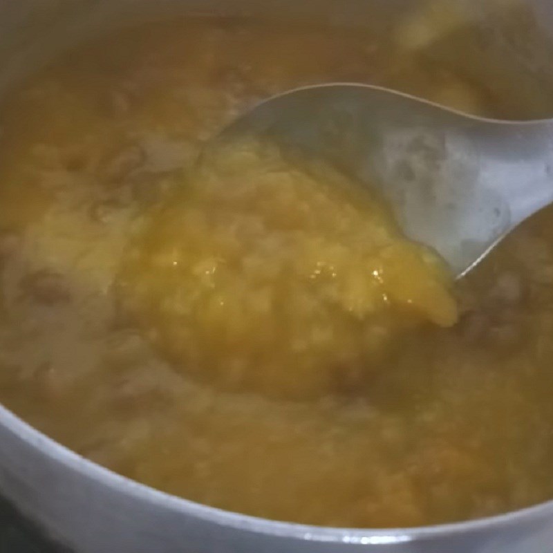 Bước 4 Hoàn thành Chè khoai lang bí đỏ