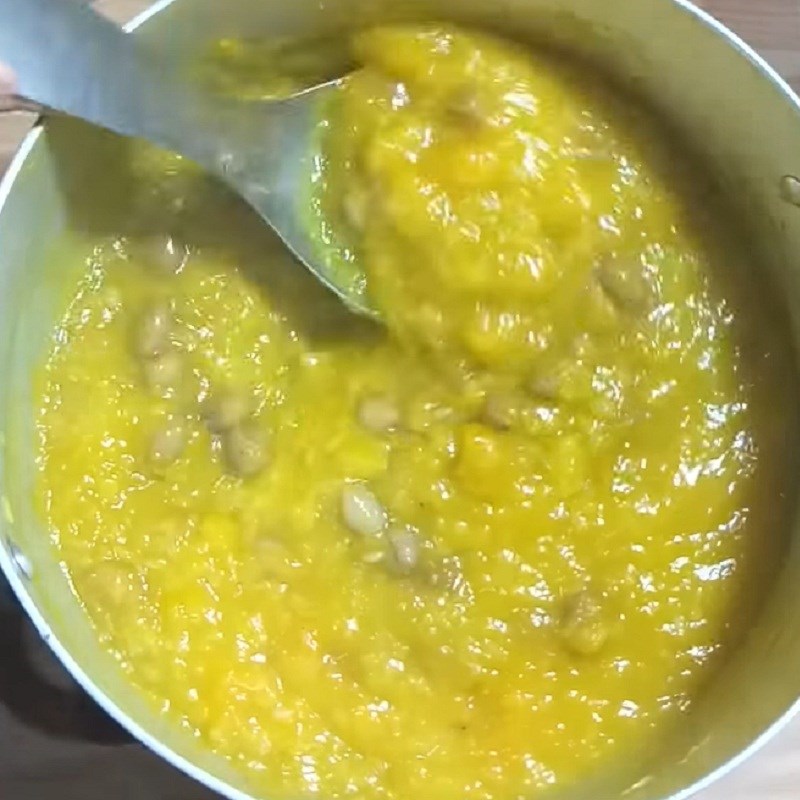 Bước 4 Hoàn thành Chè khoai lang bí đỏ