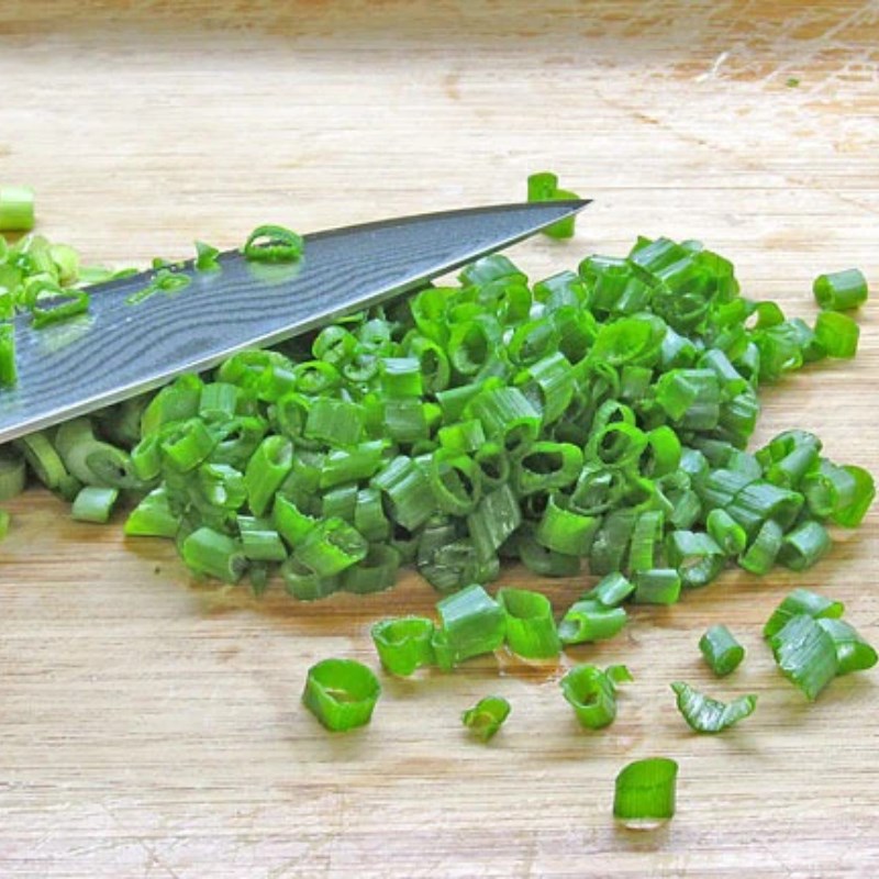 Bước 1 Sơ chế nguyên liệu Chả cá ngần