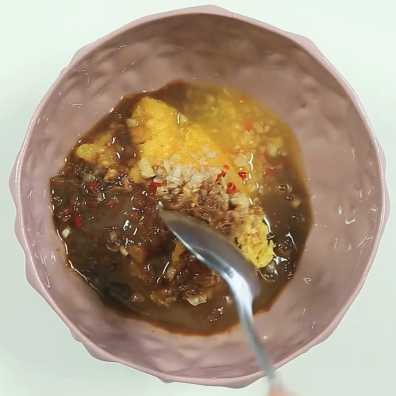 Bước 4 Làm mắm chấm bánh cuốn Bánh cuốn tôm chua