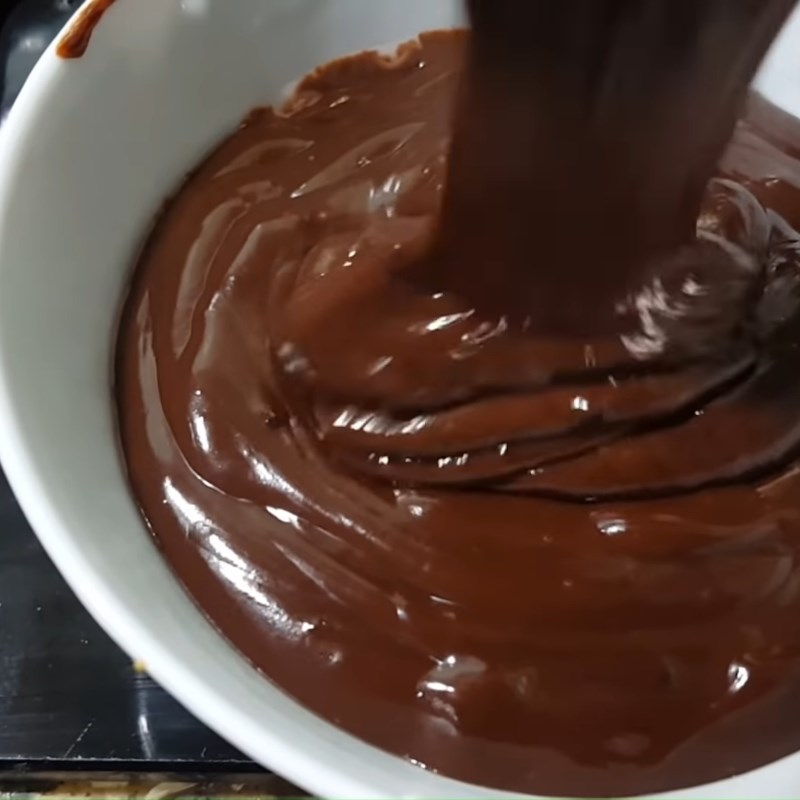 Bước 2 Nấu hỗn hợp sữa cacao Milo dầm trân châu đường đen