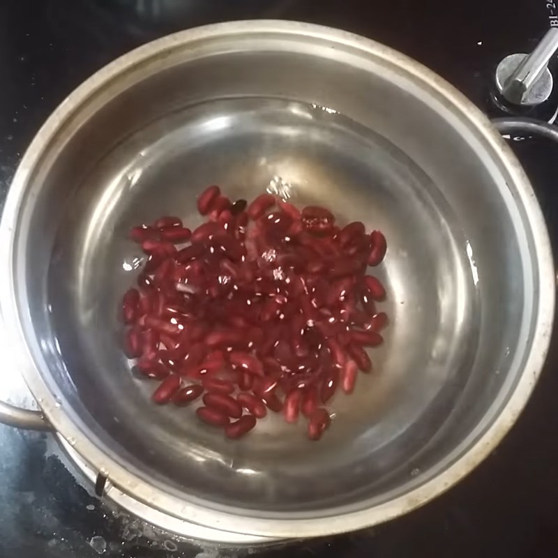 Bước 3 Nấu nước đậu đỏ Nước đậu đỏ