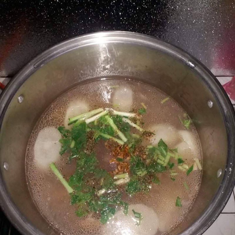 Bước 3 Nấu nước dùng Hủ tiếu móng heo