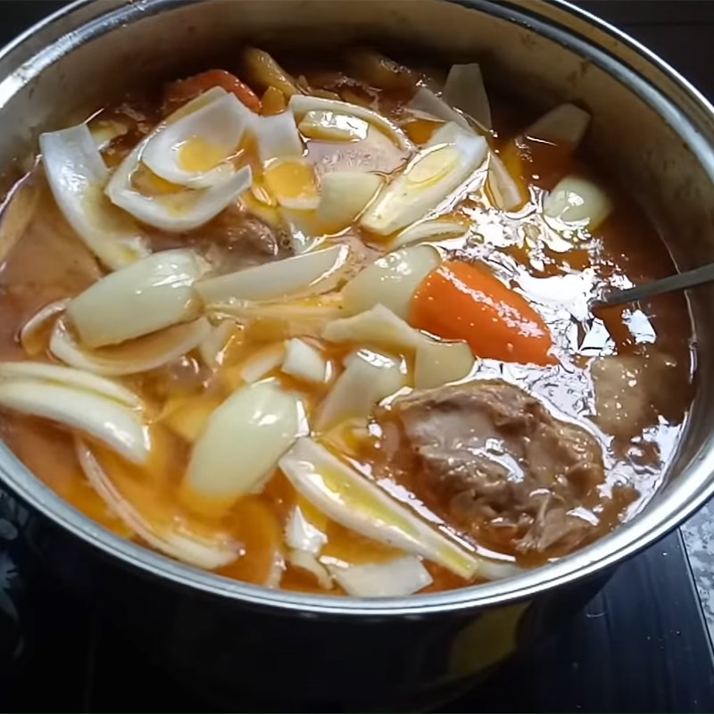 Bước 5 Nấu thịt vịt vịt nấu xí muội