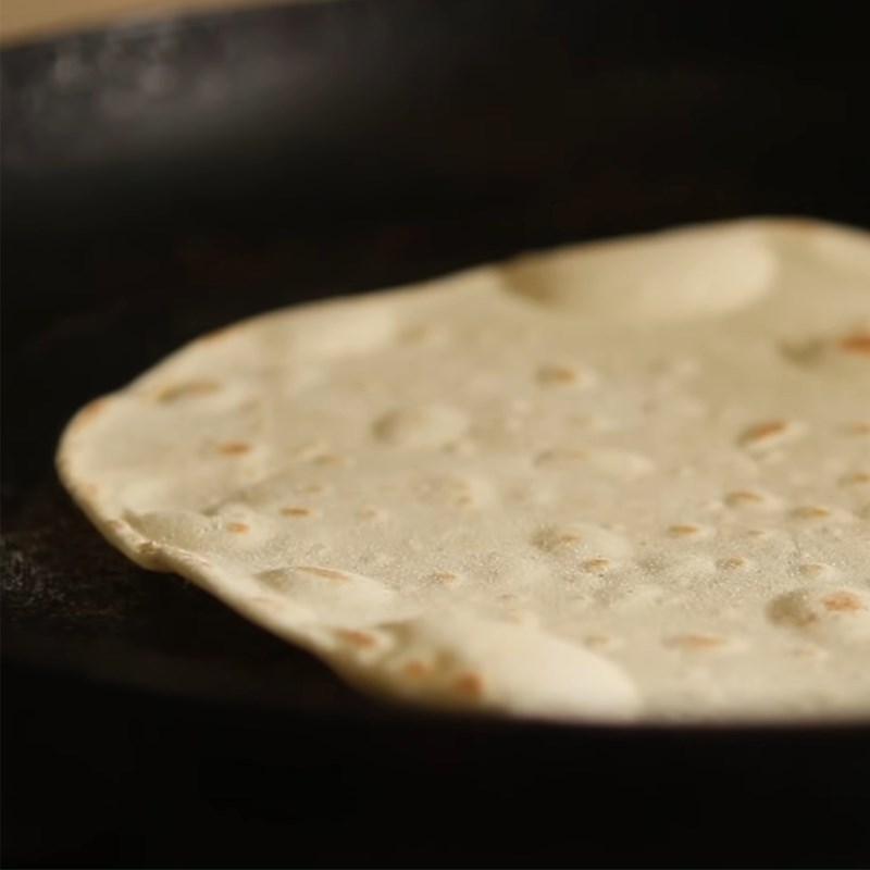 Bước 3 Nướng bánh Bánh roti Ấn Độ - Chapati