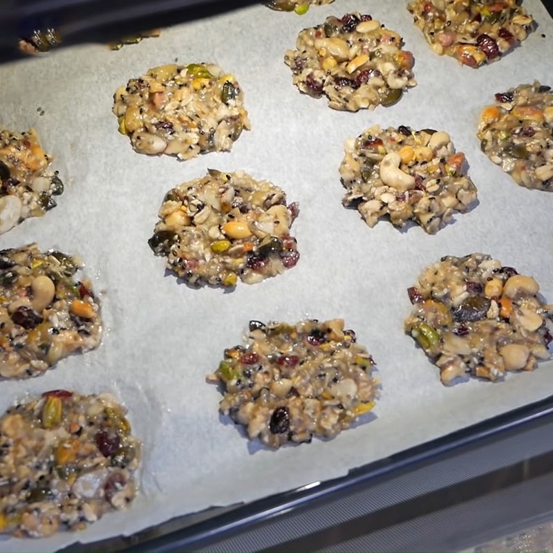 Bước 5 Nướng bánh Bánh hạt thập cẩm